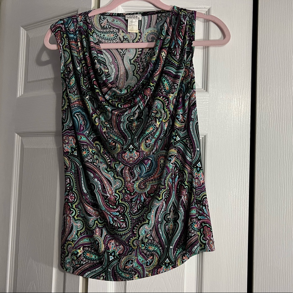 Beautiful Printed Blouse  (Small)